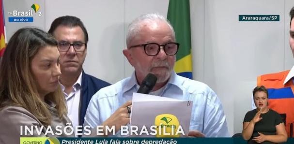 Lula decreta la intervención del Distrito Federal tras violenta irrupción bolsonarista en Brasilia