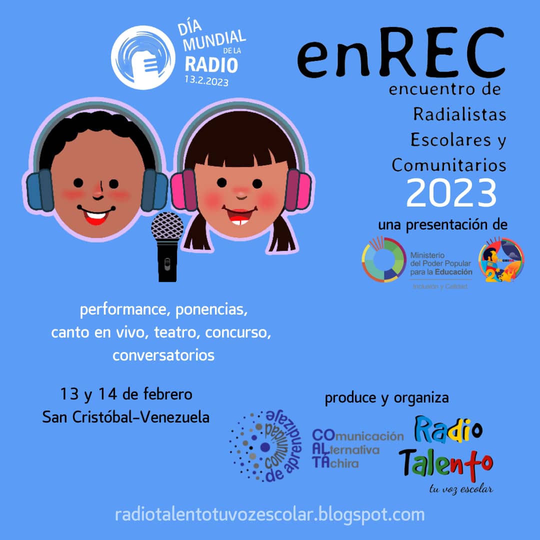 IV Encuentro Estadal de Radialistas Escolares y Comunitarios enREC