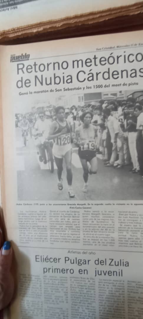 Hoy se hizo un maratón histórico en la Hemeroteca sobre el Maratón de San Sebastián