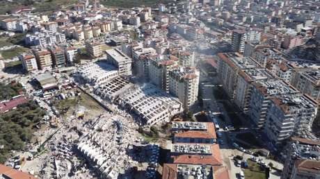 Aterradoras imagenes de provincia Turca destruida por el terremoto