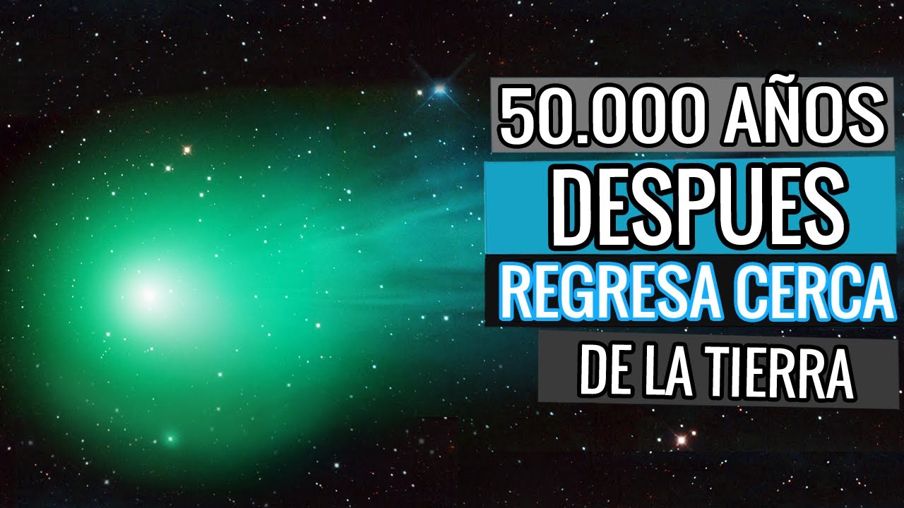 Todavía se puede ver el curioso cometa verde en el cielo nocturno