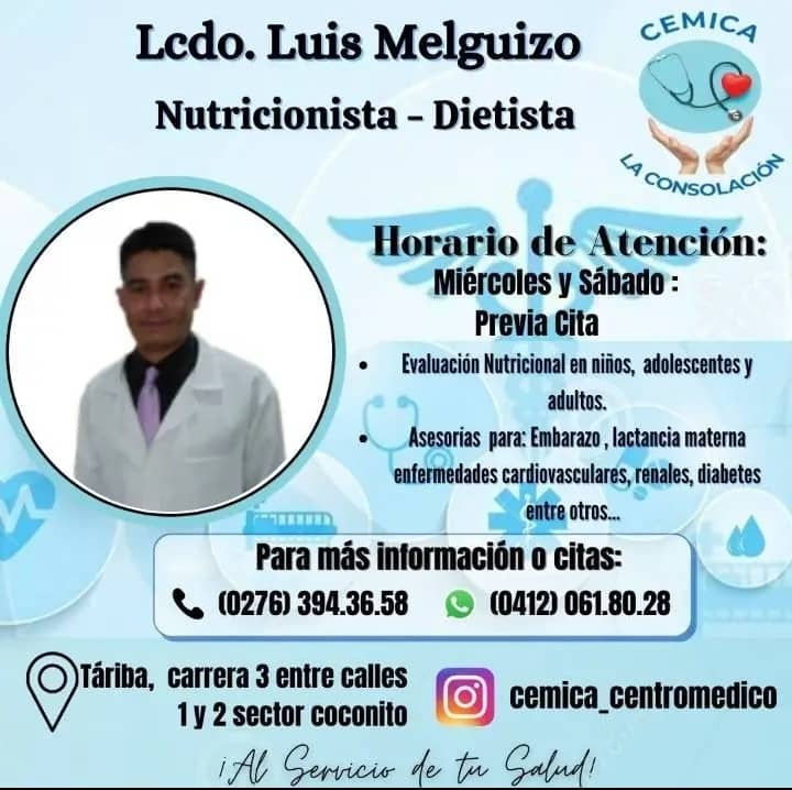 Nutricionista y dietista