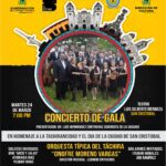 este 24 de marzo gran concierto en  el Teatro de la Unidad Vecinalbcon la orqueta «ONOFRE MORENO VARGAS» por día de la tachiraneidad