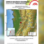 Terremoto de magnitud 7,4 sacude a Colombia, el eje cafetero, Cali y Chocó entre los más afectados